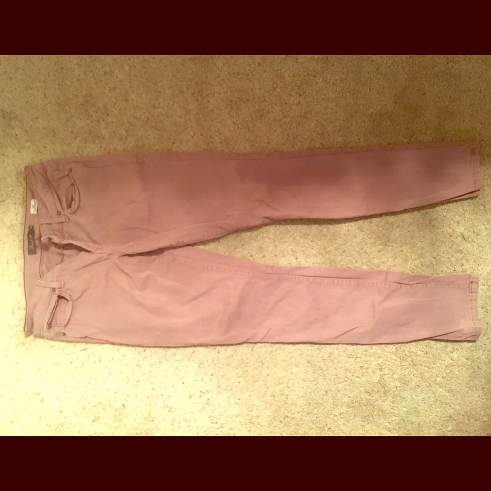 Level 99 Rose Blush Denim Jeans